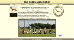 Desktop Screenshot of beagleassociation.org.uk
